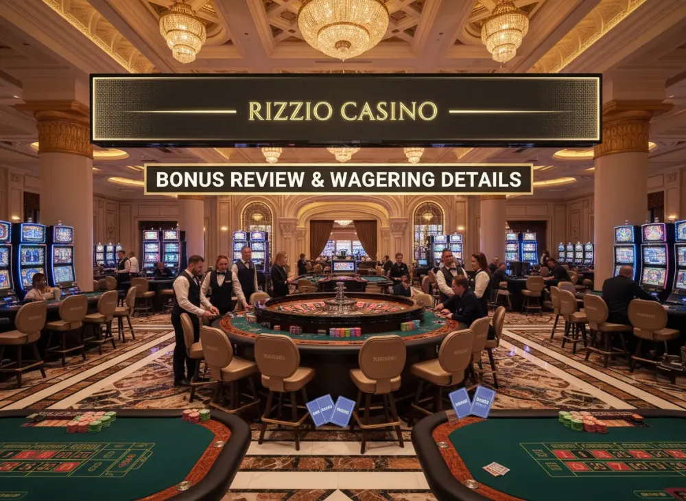 Rizzio casino bonus review and wagering details