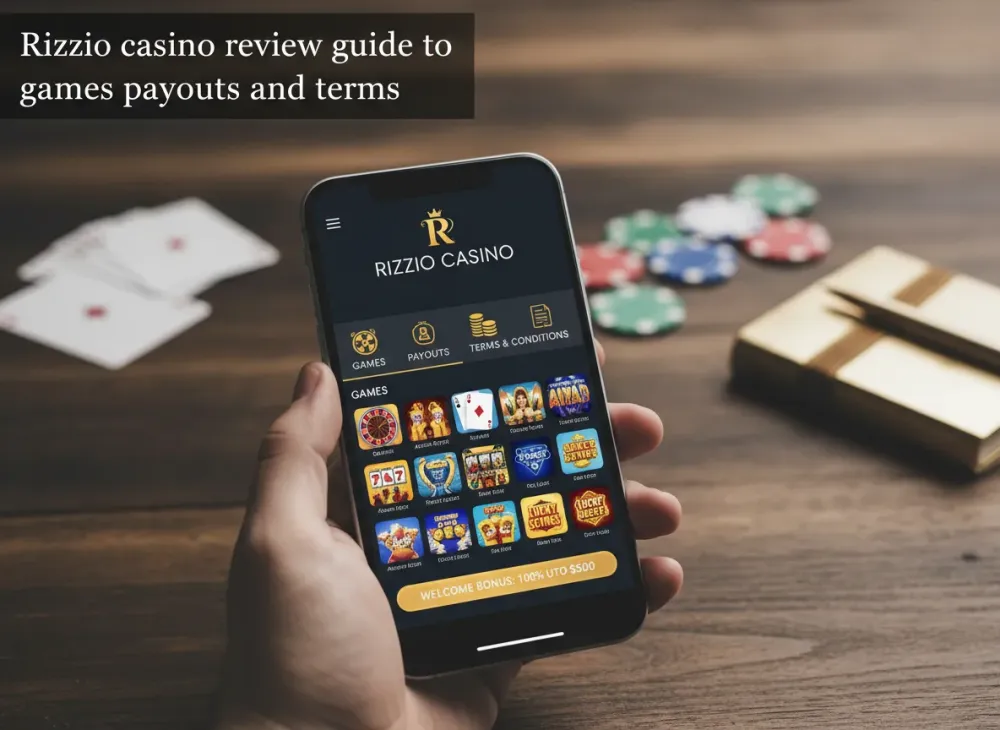 Rizzio casino review guide to games payouts and terms
