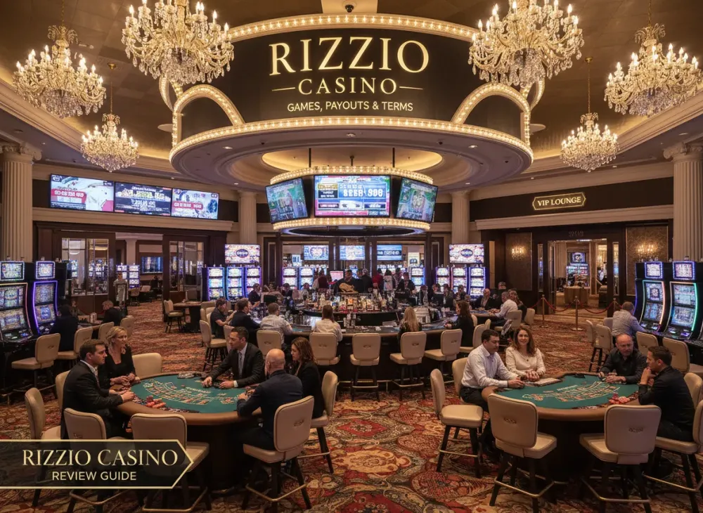 Rizzio casino review guide to games payouts and terms