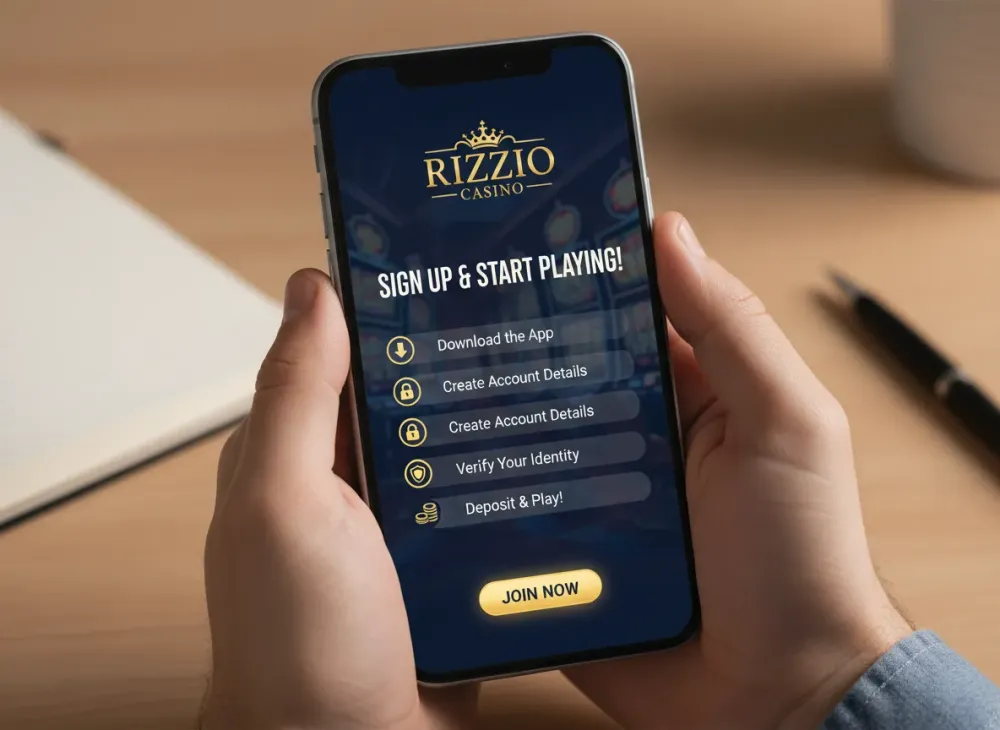 Rizzio casino sign up guide for account setup